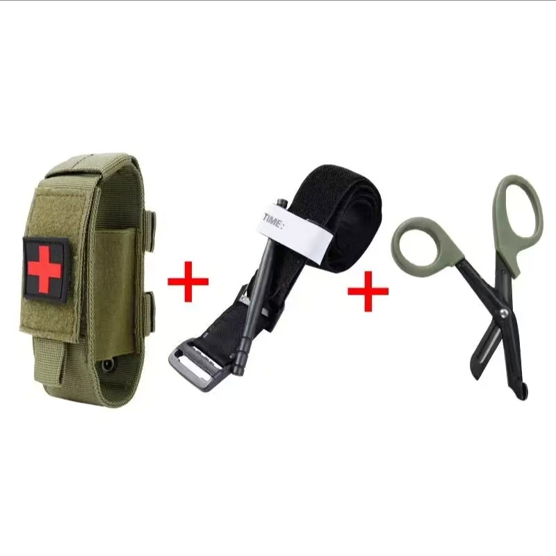 UneedAid™ Premium Tactical IFAK & EDC Pouches - CAT Tourniquet Included (Wholesale)