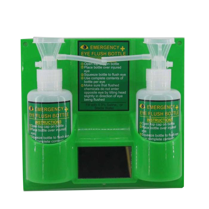 UneedAid™ Portable Emergency Eye Wash Station - Wall Mounted, OSHA Compliant (Wholesale)