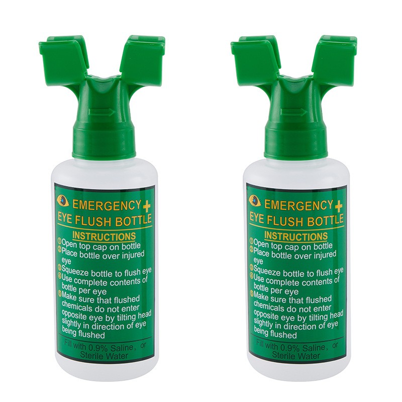 UneedAid™ Portable Emergency Eye Wash Station - Wall Mounted, OSHA Compliant (Wholesale)