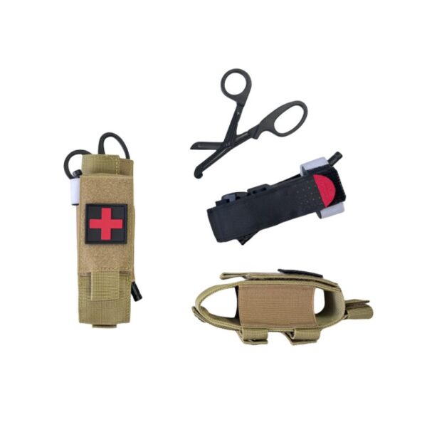 UneedAid™ Premium Tactical IFAK & EDC Pouches - CAT Tourniquet Included (Wholesale)