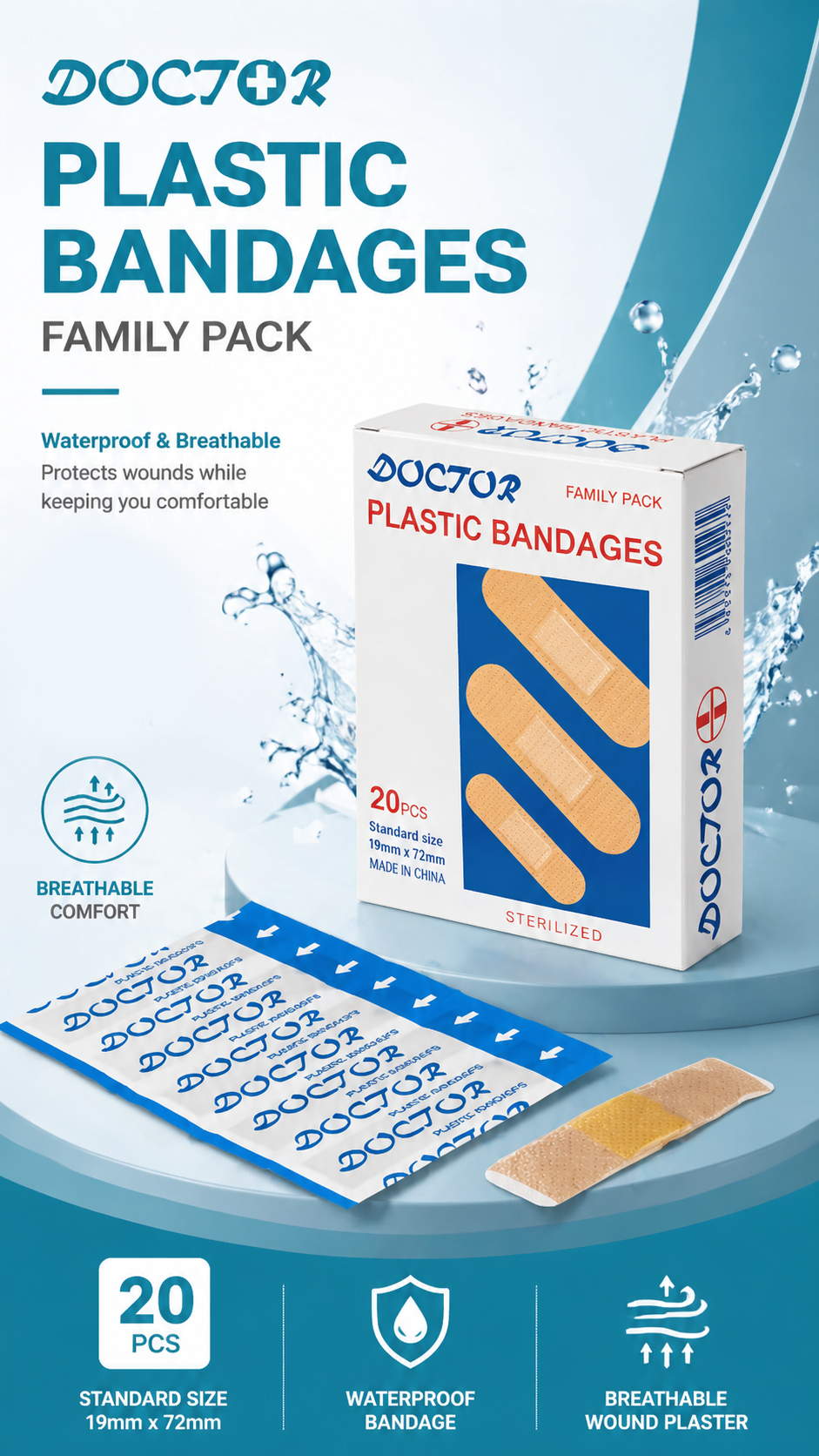 Non-woven Adhesive Bandage detail image