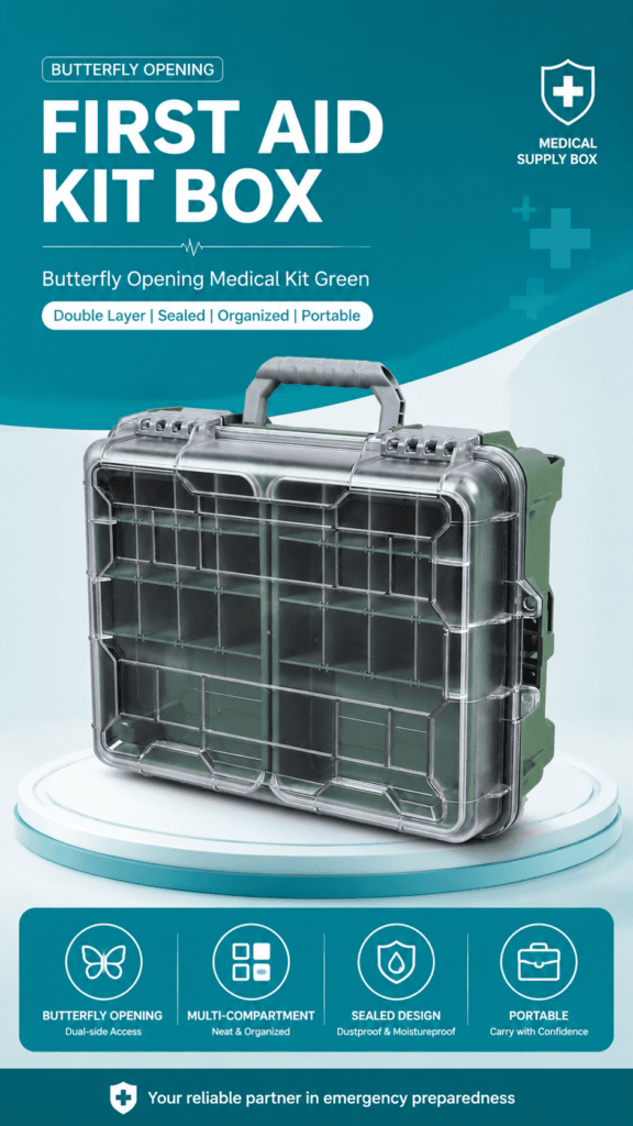 First Aid Box with Fold Tray detail image