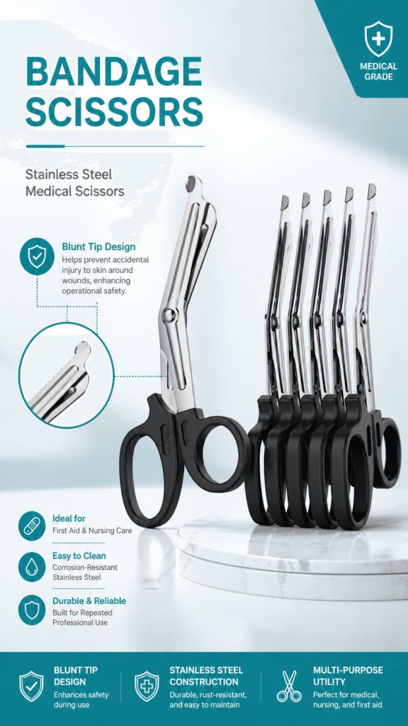 Gauze Scissors for First Aid Kits detail image