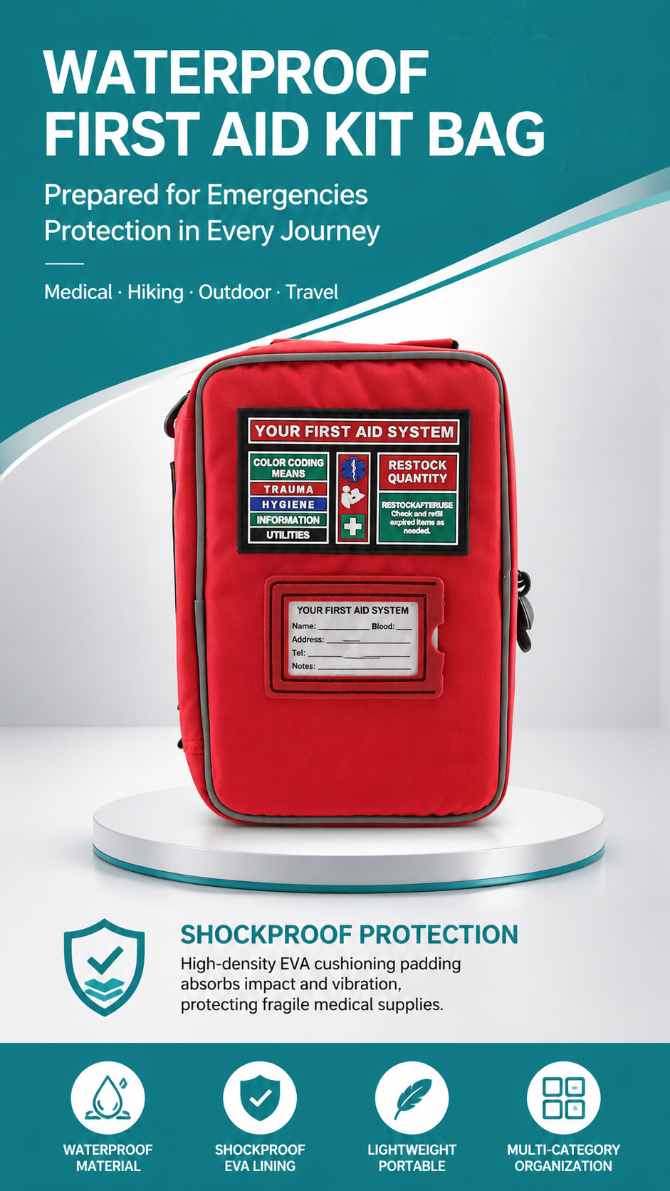 Multi-Classification First Aid Kit Bag detail image