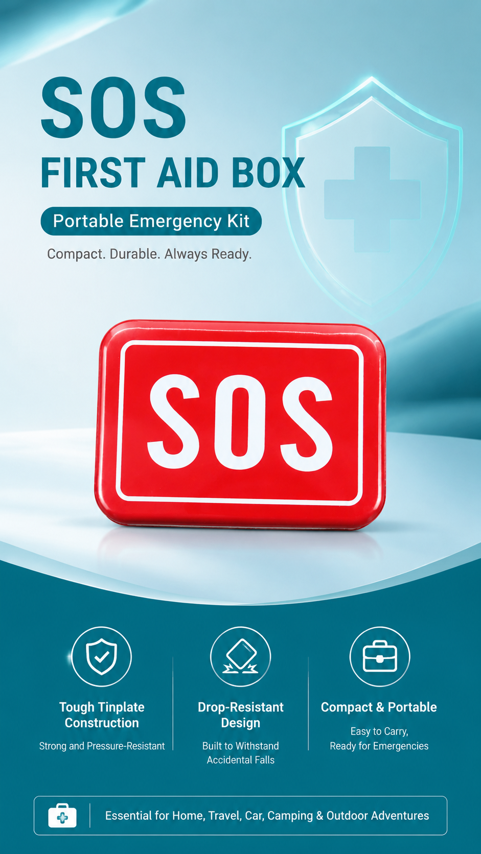 SOS Tin Box detail image