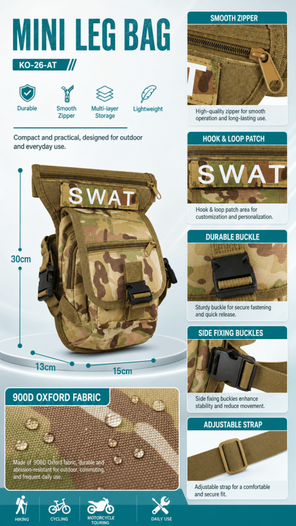 Mini Leg Bag detail image