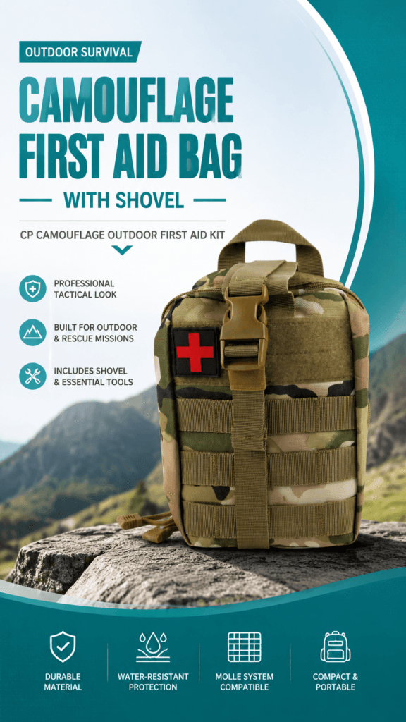 MOLLE Tactical Portable First Aid Kit detail image