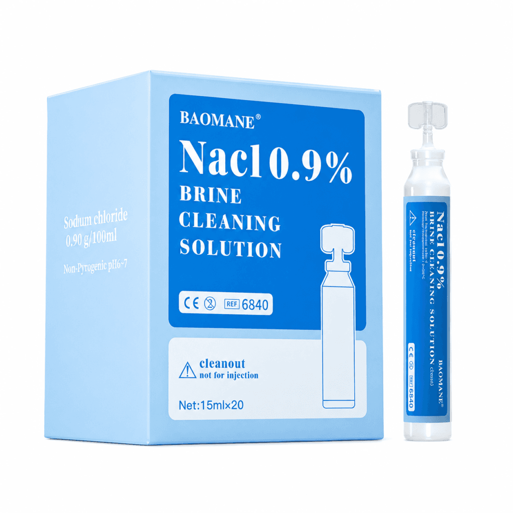 Normal Saline 0.9% Sodium Chloride Single-Use Bottles detail image