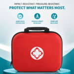 Compact Hard Shell First Aid Kit-Oxford Fabric Material detail image