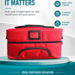 Combination Triple-folding First Aid Kit Box detail image
