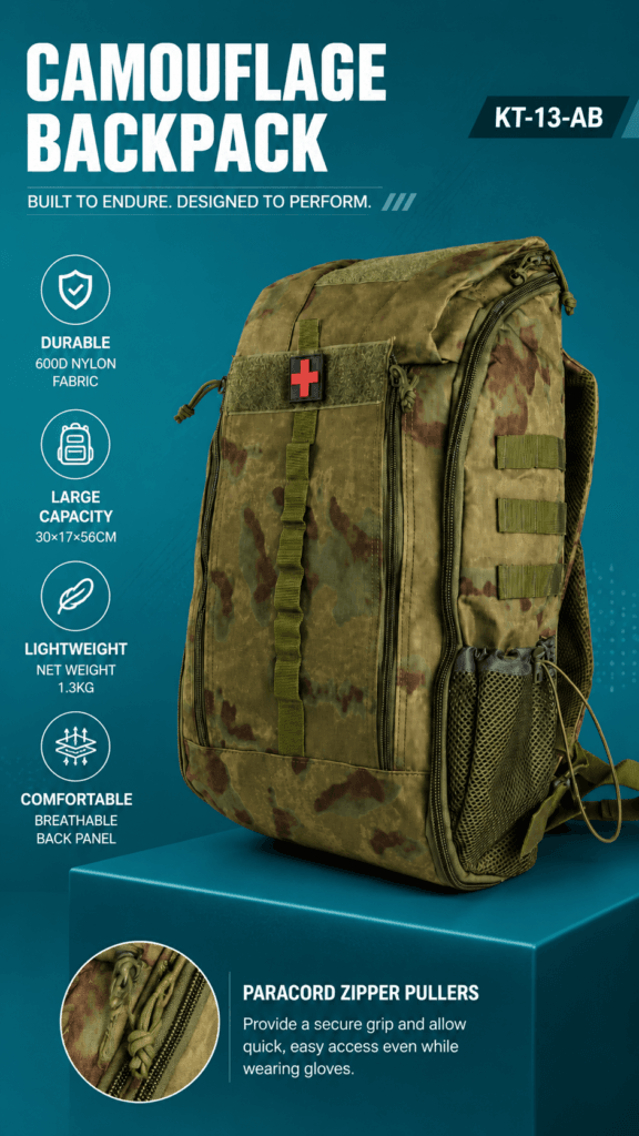 Outdoor Medical Backpack detail image