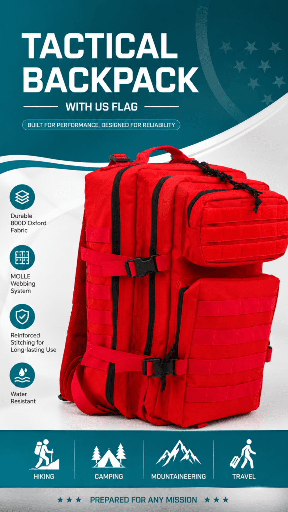 Tactical Backpack detail image