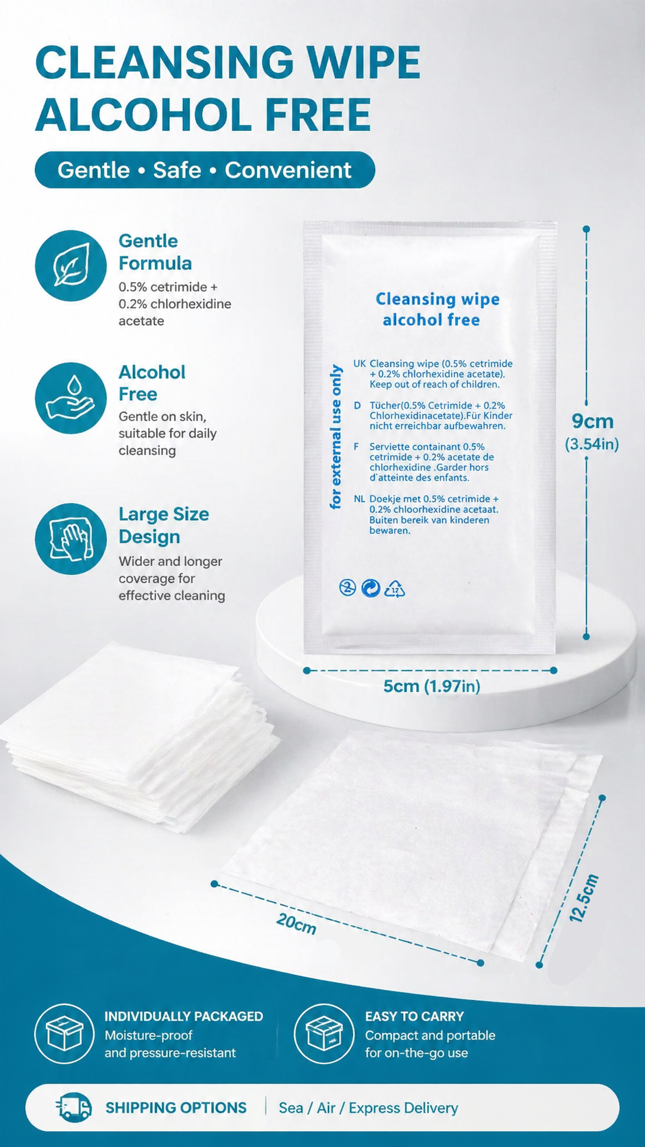 Cleansing Wipes detail image