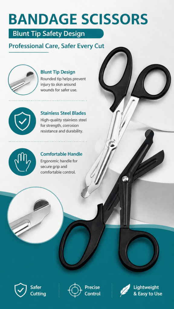 Gauze Scissors for First Aid Kits detail image