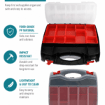 Double-sided Transparent First Aid Kit- Curved Handle detail image