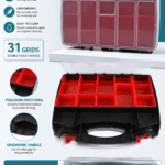 Double-sided Transparent First Aid Kit- Curved Handle detail image