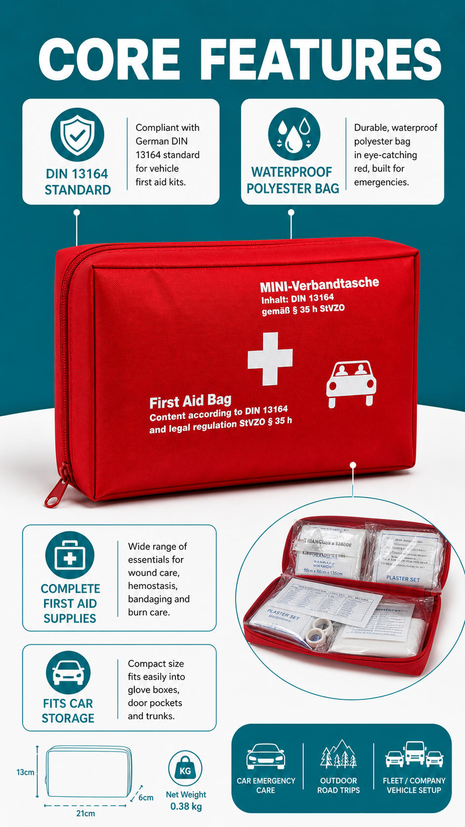Car First Aid Kit detail image