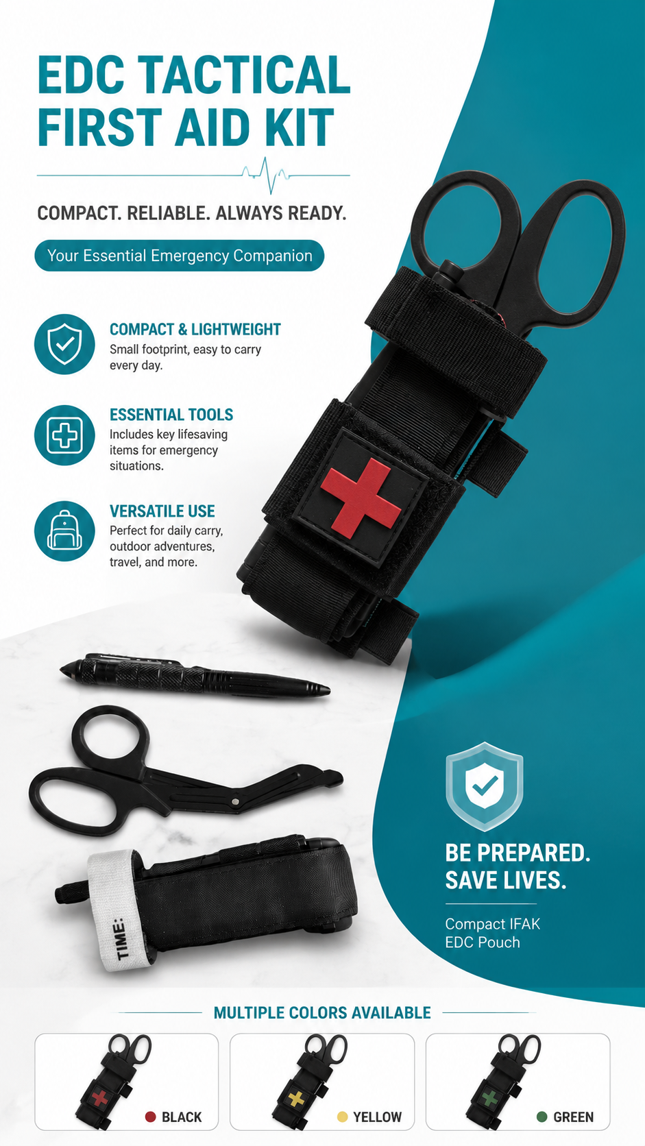 New EDC Tactical First Aid Set detail image