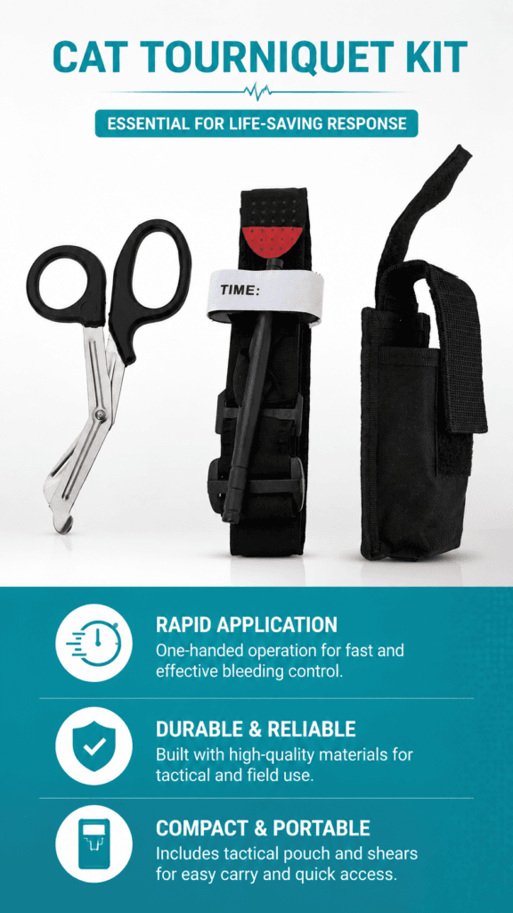 CAT Tourniquet Tactical First Aid Set detail image