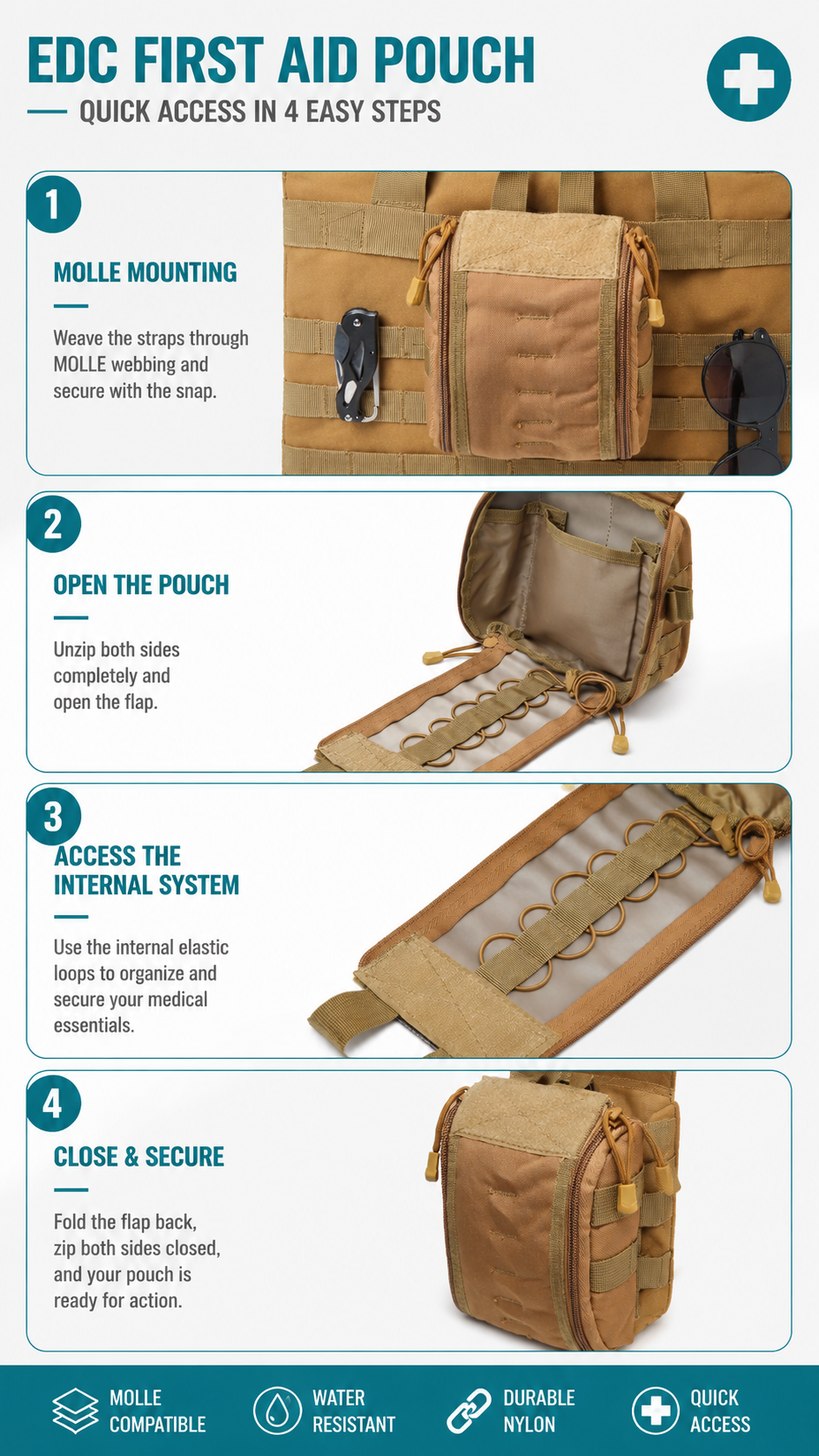 MOLLE Waist Bag detail image
