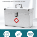 Aluminum Alloy First Aid Kit Box detail image