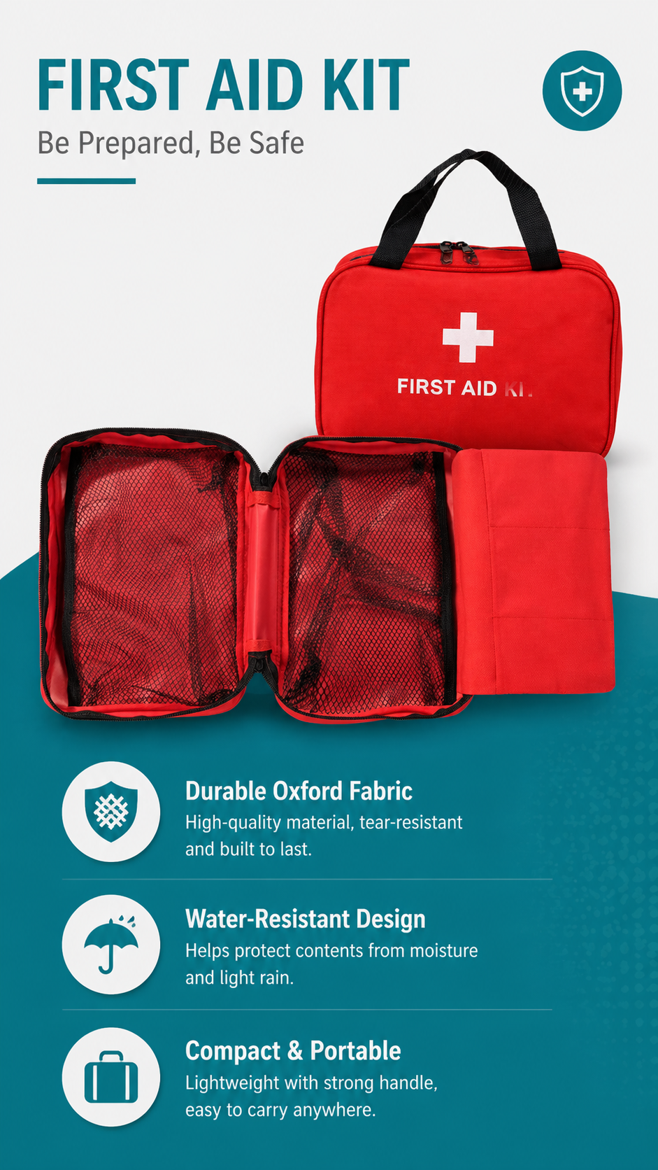 Compact Soft First Aid Kit detail image