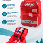 Multi-Compartment First Aid Bag with MOLLE detail image