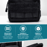 MOLLE Tactical Portable Square Bag detail image