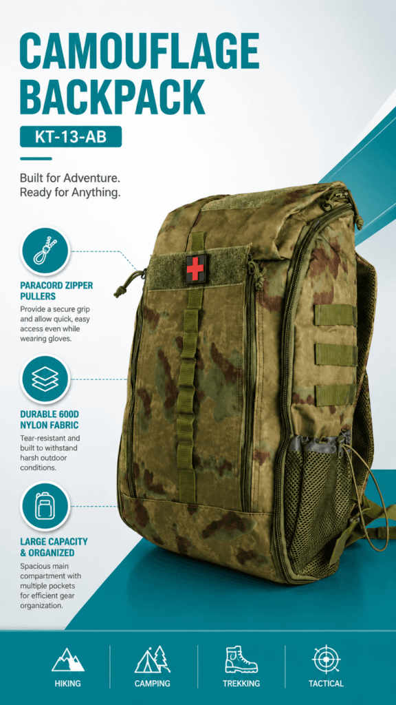 Outdoor Medical Backpack detail image