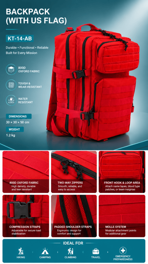 Tactical Backpack detail image
