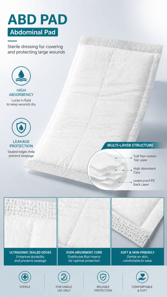 Sterile Abdominal Pad detail image