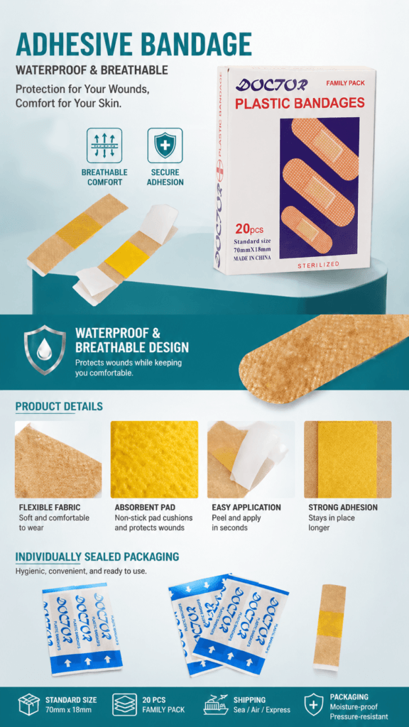 Non-woven Adhesive Bandage detail image