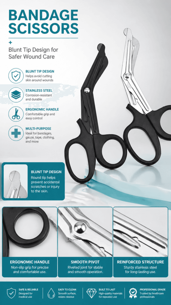 Gauze Scissors for First Aid Kits detail image