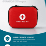 Compact Hard Shell First Aid Kit-EVA PU Material detail image