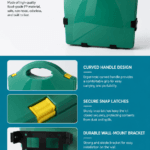 Wall-mounted First Aid Kit-Curved Handle-PP Material detail image