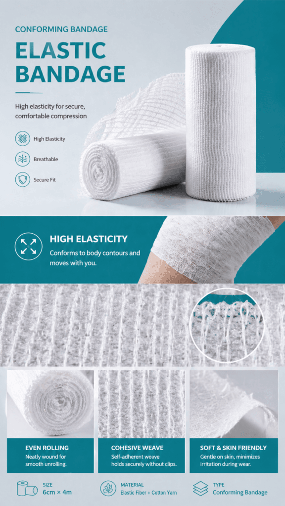 PBT Elastic Bandage detail image