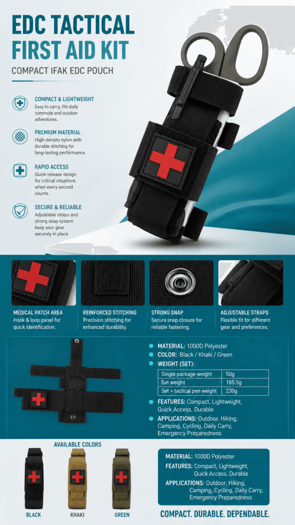 New EDC Tactical First Aid Set detail image