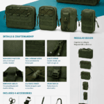 MOLLE Tactical Military First Aid Kit Bag detail image