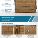 MOLLE Tactical Portable Square Bag detail image