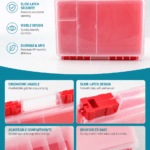 Single-layer Transparent Slide Latch First Aid Kit detail image