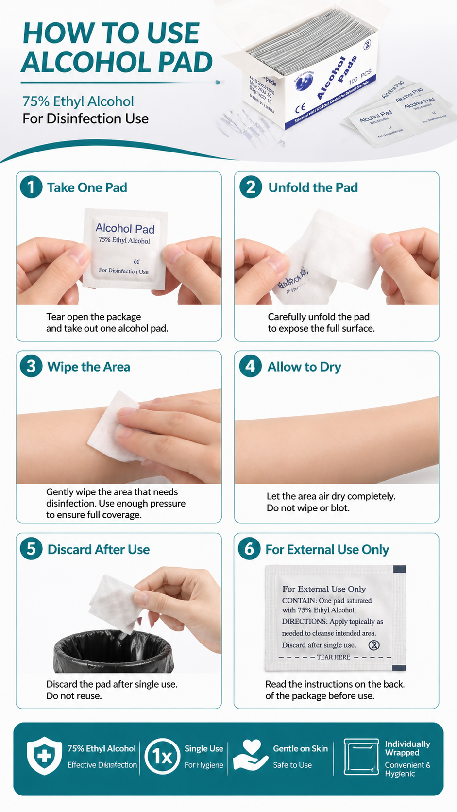 Alcohol Wipes detail image