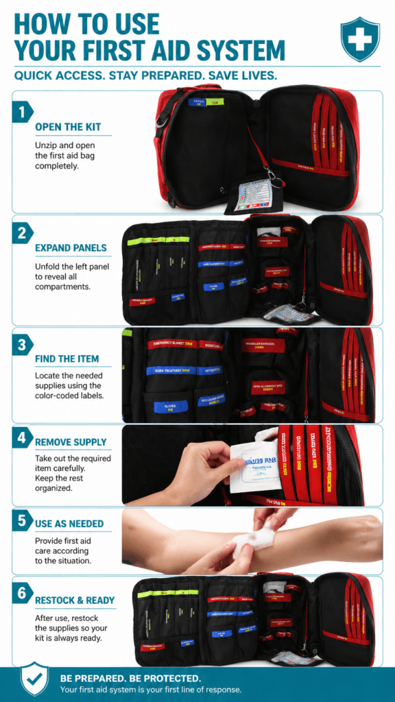 Multi-Classification First Aid Kit Bag detail image