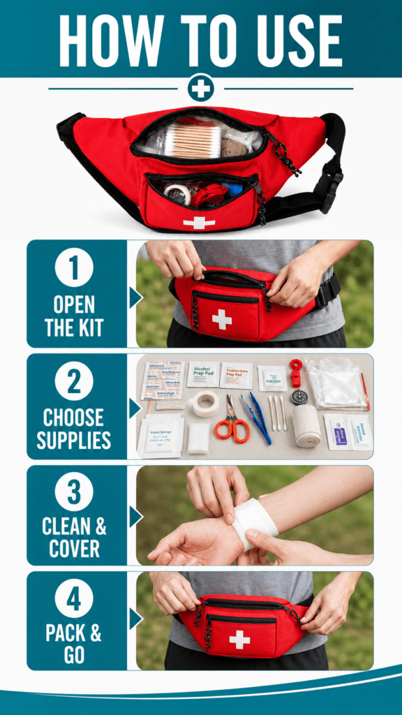 First Aid Waist Pack detail image