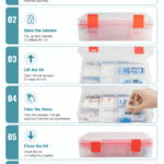 Transparent First Aid Kit storage Box detail image