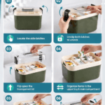 Double-layer Plastic First Aid Box detail image