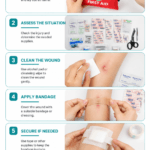 Portable First Aid Cloth Kit detail image
