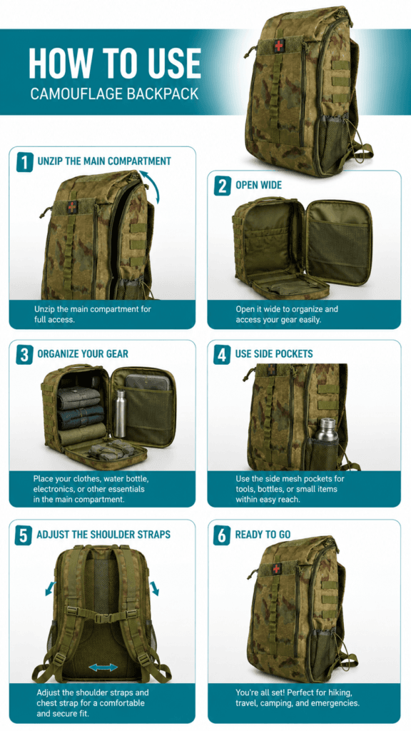 Outdoor Medical Backpack detail image