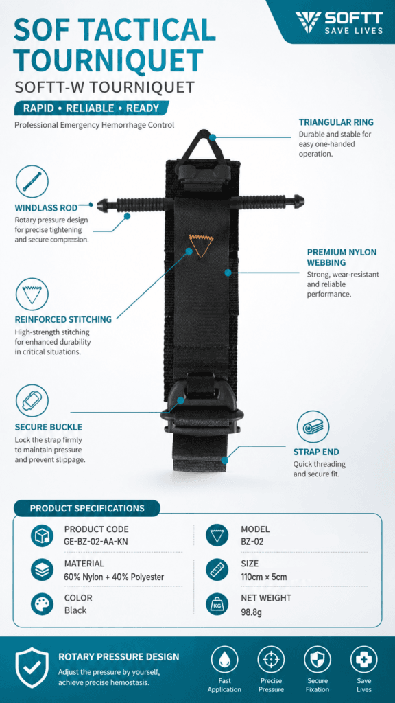SOF Tactical Tourniquet Gen 5 detail image