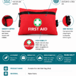 Portable First Aid Cloth Kit detail image