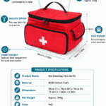 Double-Layer First Aid Kit Bag (Without Shoulder Strap) detail image
